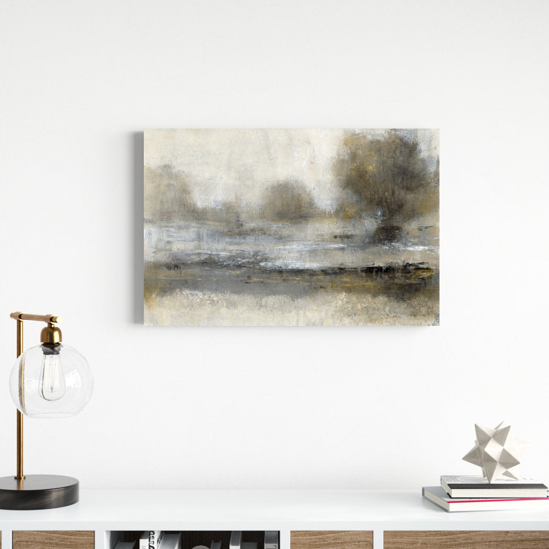 Gilt Landscape I by Timothy O' Toole - Wrapped Canvas Painting Print Wade Logan® Size: 20" H x 30" W