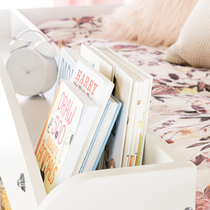 Tiara Twin 4 Drawer Loft Bed with Built-in-Desk by South Shore South Shore