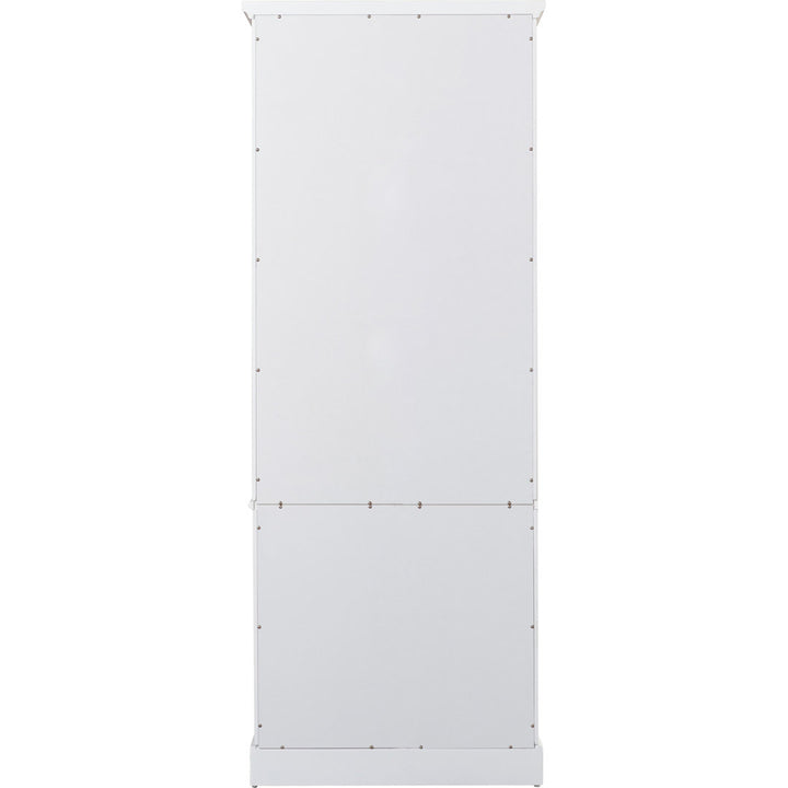 Arapahoe Tall Accent Linen Storage Cabinet with 2 Drawers Greyleigh™