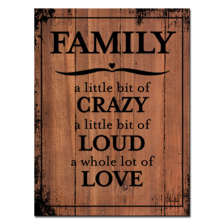 Family by Olivia Rose - Wrapped Canvas Textual Art Print Trinx Size: 30" H x 20" W x 1.5" D