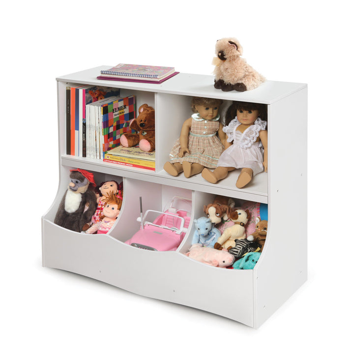 Aken Toy Organizer Harriet Bee Finish: White