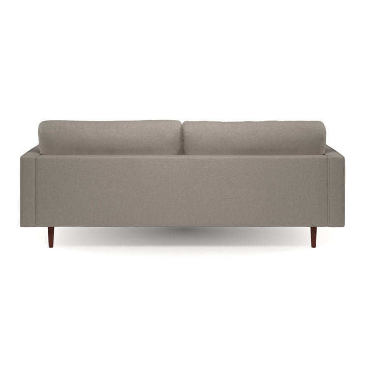 Geo 84" Upholstered Sofa AllModern Fabric: Grey Fabric