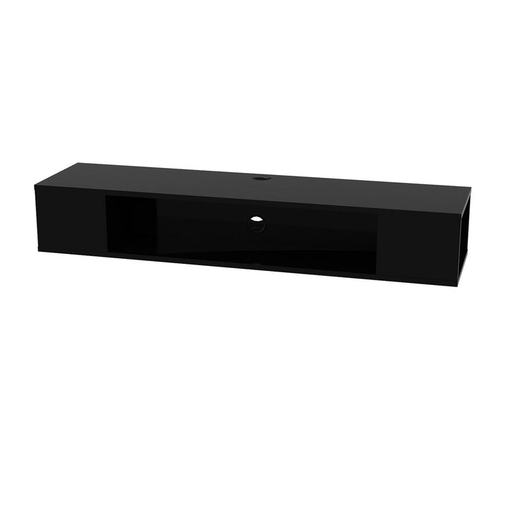 Abbie-Jane Floating TV Stand for TVs up to 70" Ebern Designs Color: Black
