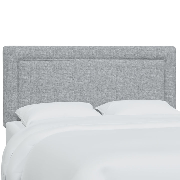 Rowberrow Upholstered Panel Headboard Mercury Row® Size: King Upholstery: Zuma Pumice Textured Linen