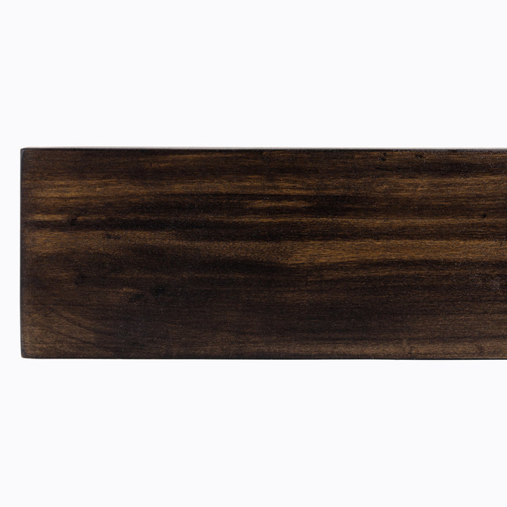 Modern Farmhouse Fireplace Shelf Mantel Dogberry Collections Shelf Length: 36", Depth: 6.25", Finish: Dark Chocolate