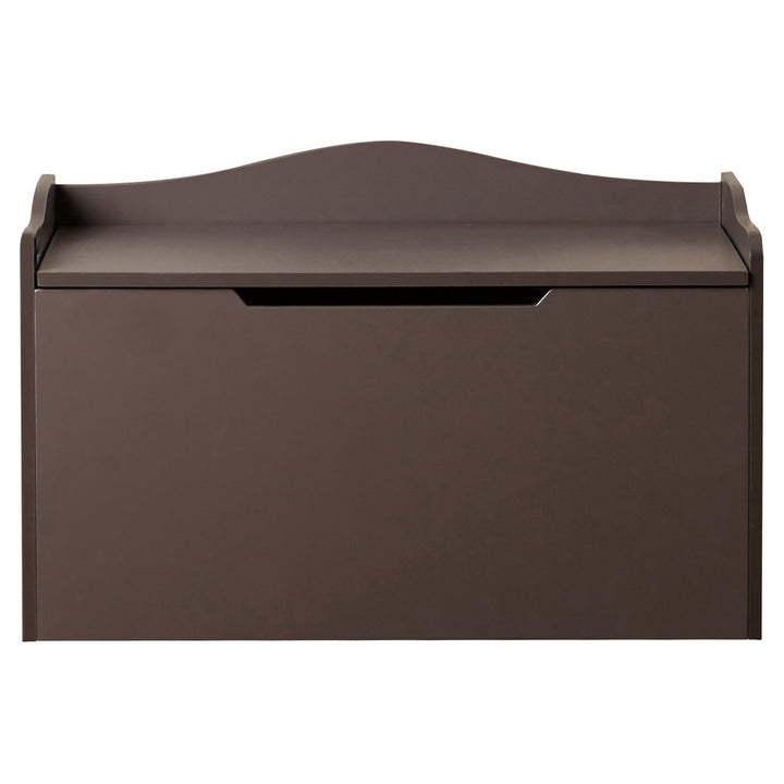 Akena Harriet Bee Toy Storage Bench Harriet Bee Finish: Espresso Brown