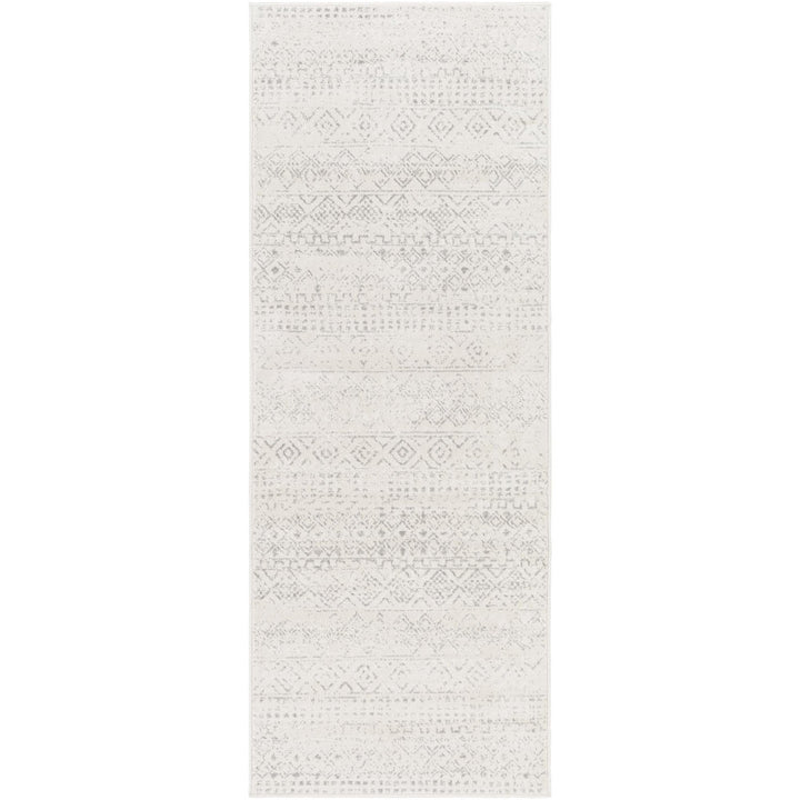 Herrod Machine Woven Gray/Ivory Area Rug Zipcode Design™ Rug Size: Square 7'10"