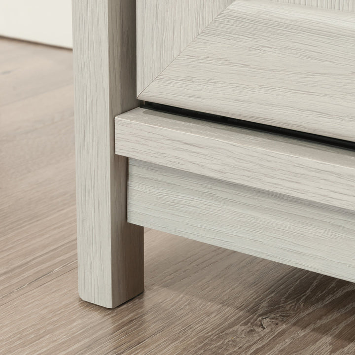 Larrera Storage Armoire Union Rustic Color: Glacier Oak