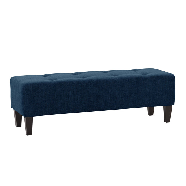 Brode Upholstered Bench House of Hampton® Upholstery: Navy Blue