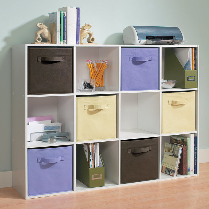 Cubeicals 47.56" H x 35.91" W Cube Bookcase ClosetMaid Color: White