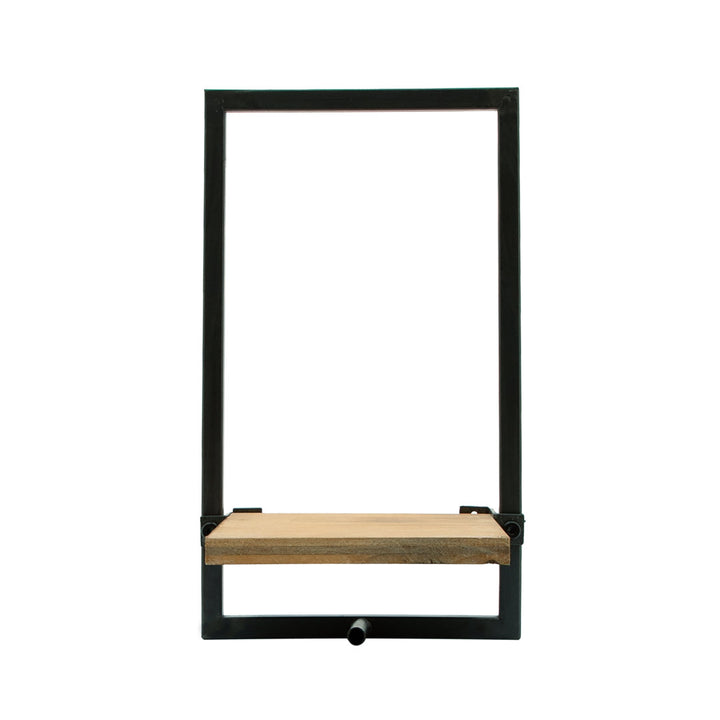 Modern Set of 3 Metal and Wood Storage Shelves (Set of 5) Latitude Run®