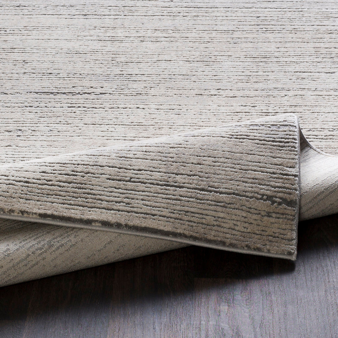 Bridgeton Gray Sleek Area Rug Greyleigh™ Rug Size: Square 7'10"