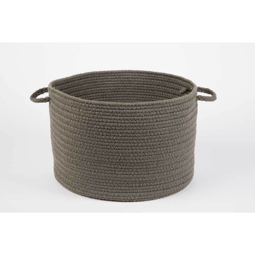 Smyth Fabric Basket August Grove® Color: Moonstone
