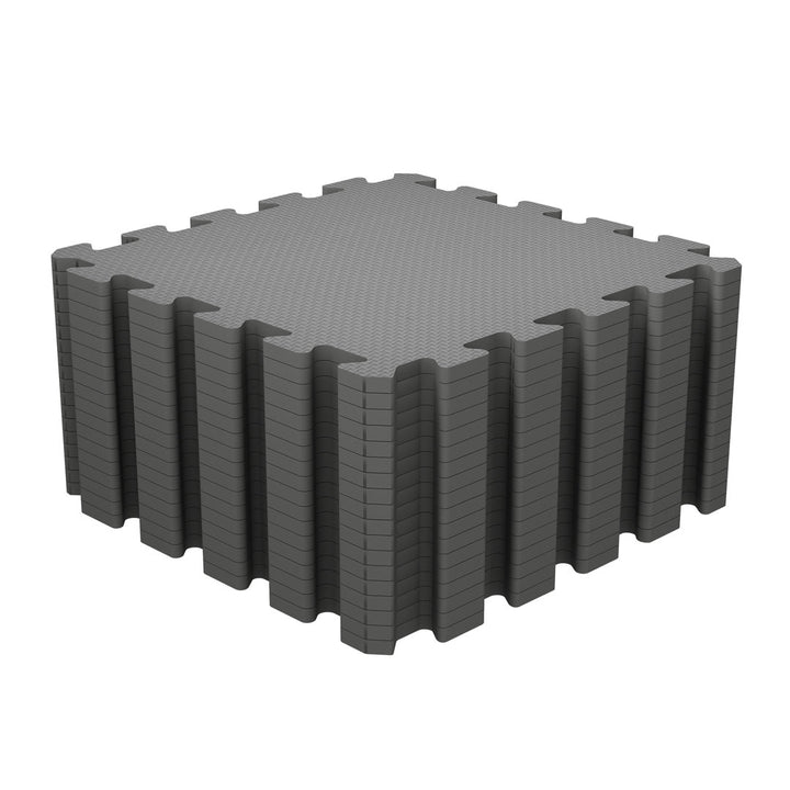 Interlocking Foam Playmat (Set of 18) LAITIMIA Color: Gray