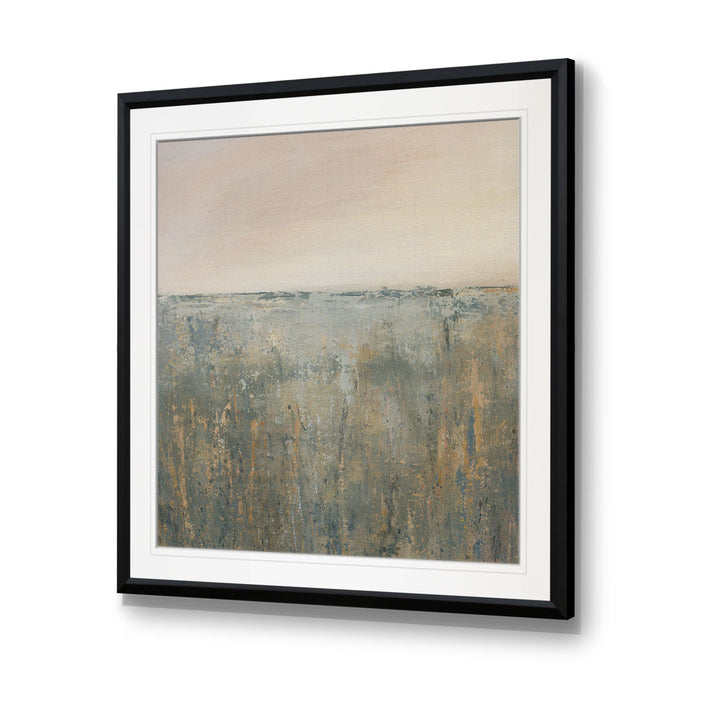 Sunset Marsh - Painting Print Wade Logan® Size: 23" H x 23" W x 1.5" D Format: Black Framed