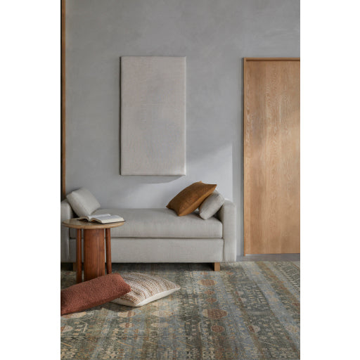 Abacus Modern Chic Marble-Accented End Table
