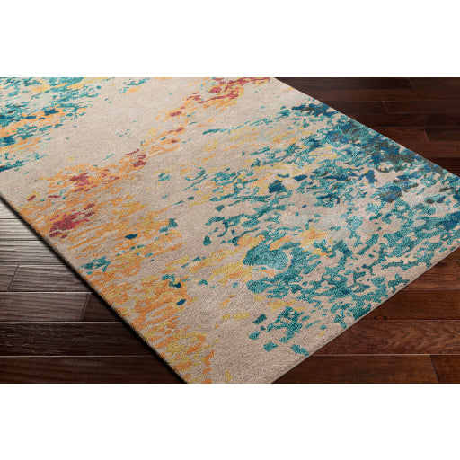 Kavita Kashmiri Crafted Runner Handmade Rug