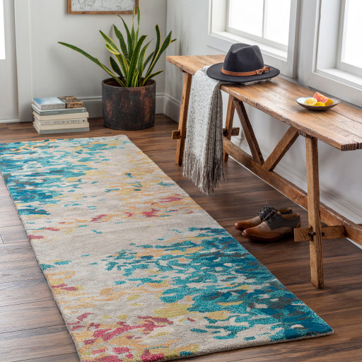 Kavita Kashmiri Crafted Runner Handmade Rug