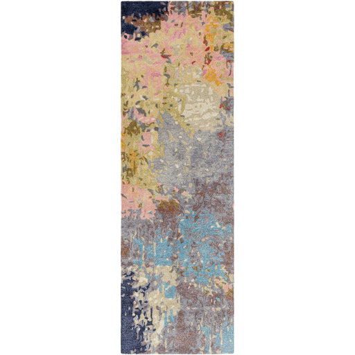 Kavita Kaleidoscope Handmade Runner Rug