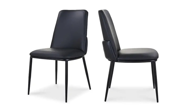 Laso Dining Chair Set of Two - Black