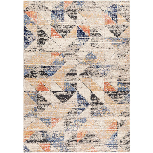 Luminous Berry Elegance Machine Woven Rug