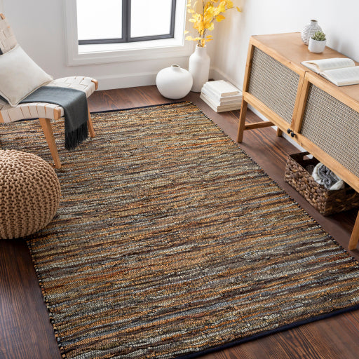Log Cabin Loom-Crafted Classic Handmade Rug