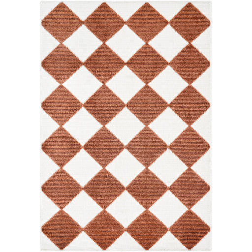 Lyna Loomed Lattice Machine Woven Rug