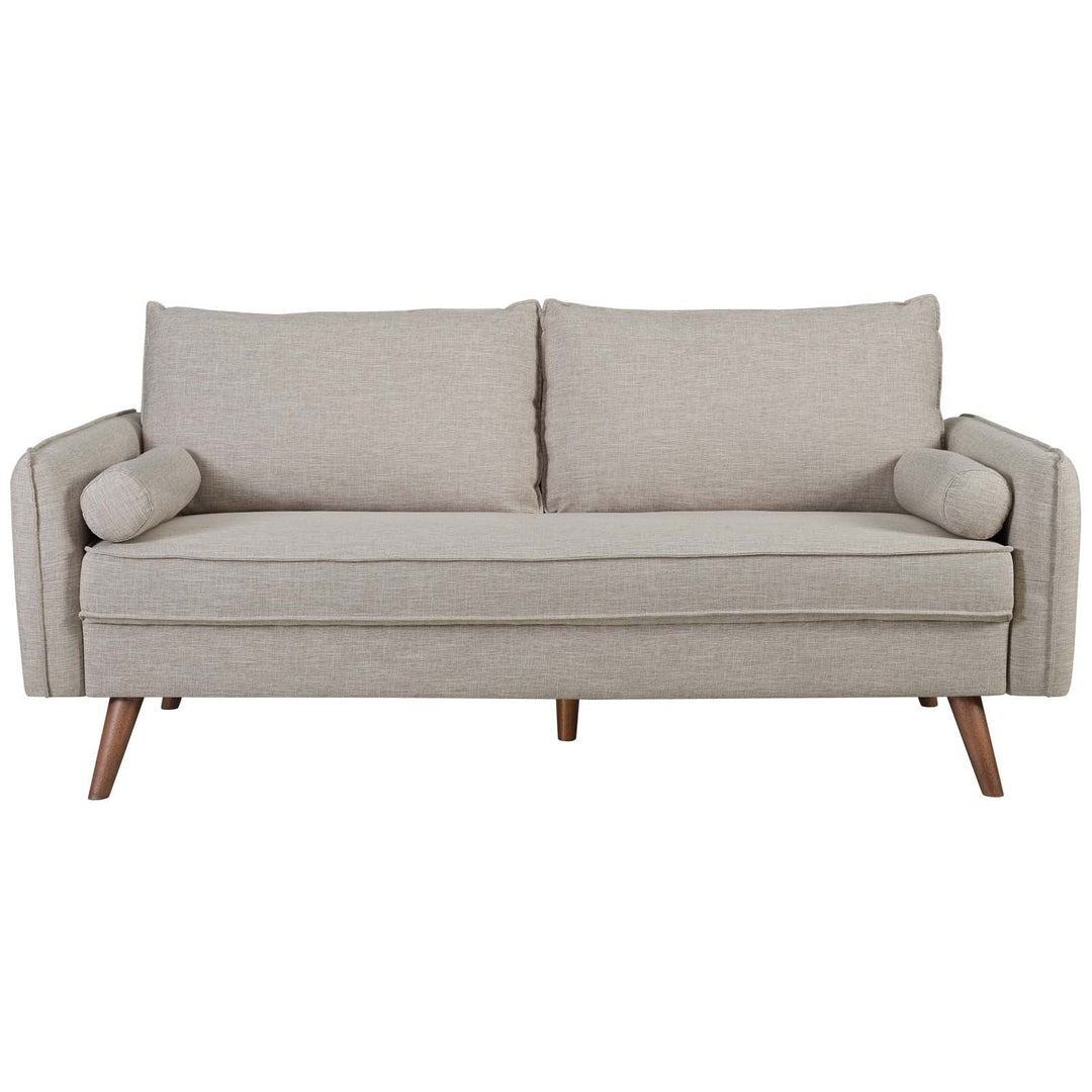 Evie Fabric Sofa  Beige