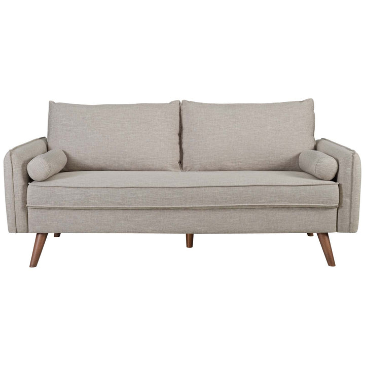 Evie Fabric Sofa  Beige