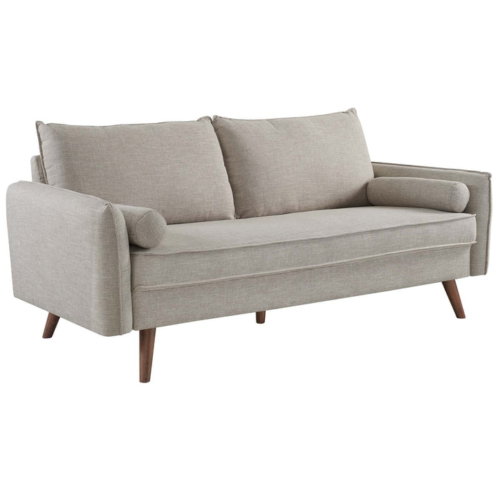 Evie Fabric Sofa  Beige