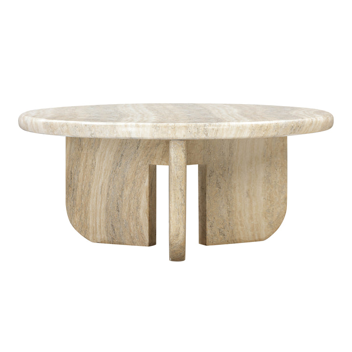 Ashley Concrete Round Coffee Table