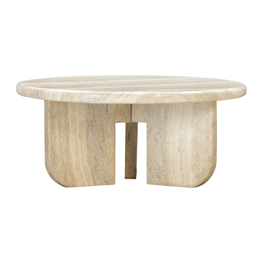 Ashley Concrete Round Coffee Table