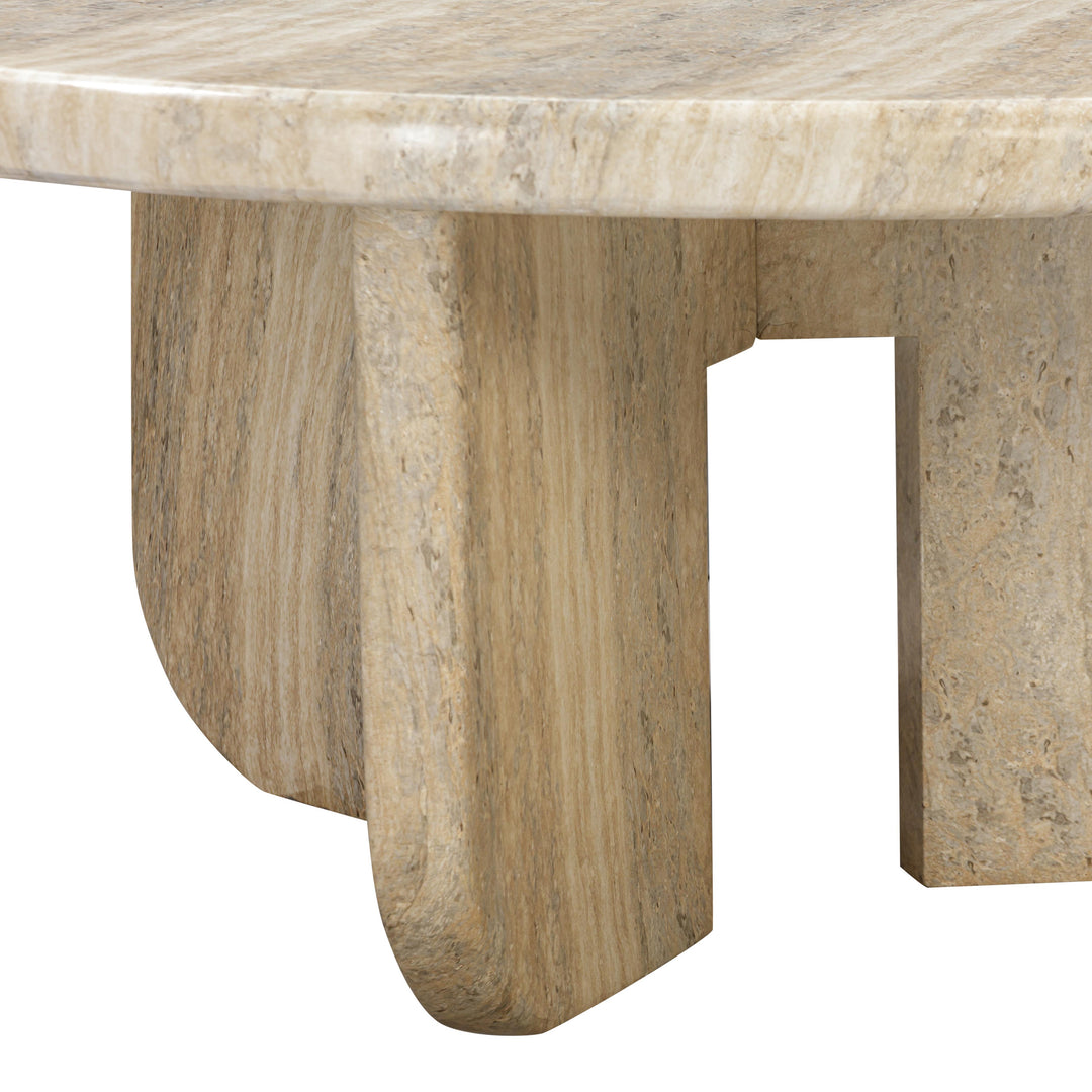 Ashley Concrete Round Coffee Table