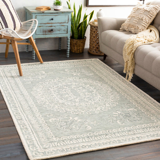 Newcastle Nostalgic Scroll Handmade Rug