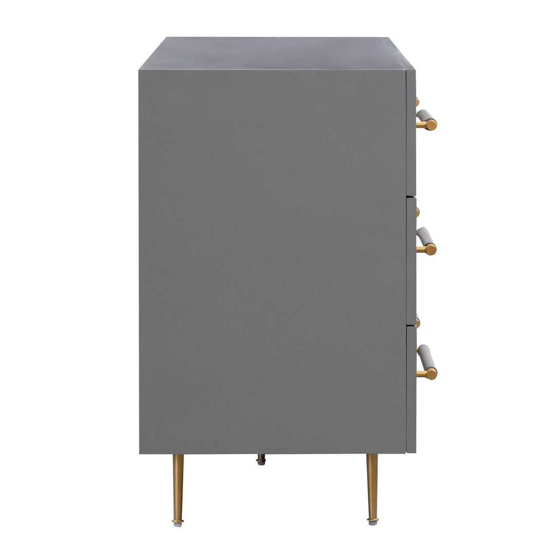 Neptune Grey 6 Drawer Dresser