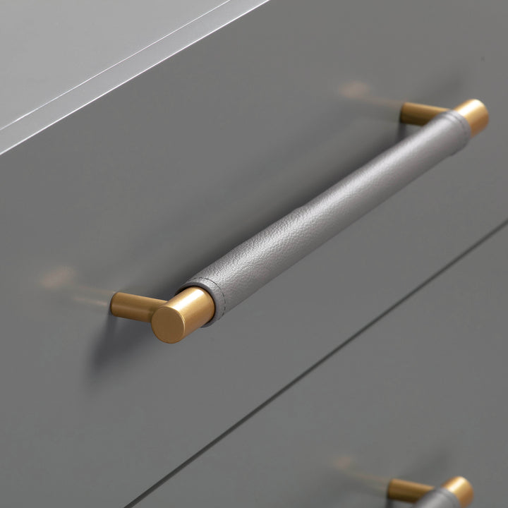 Neptune Grey 6 Drawer Dresser