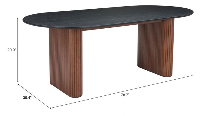 Mid Chic Cruved Edge Table