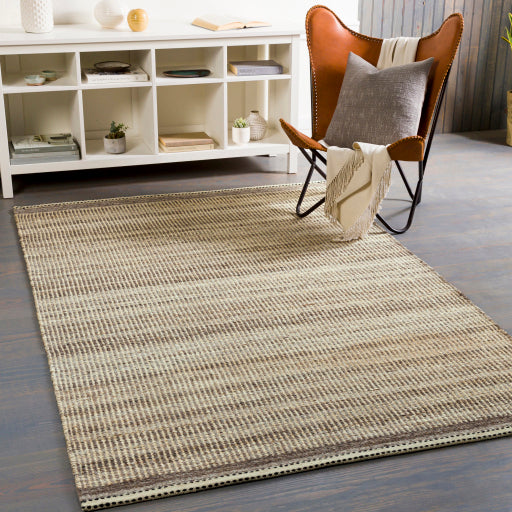 Nottingham Natural Textile Mat Handmade Rug