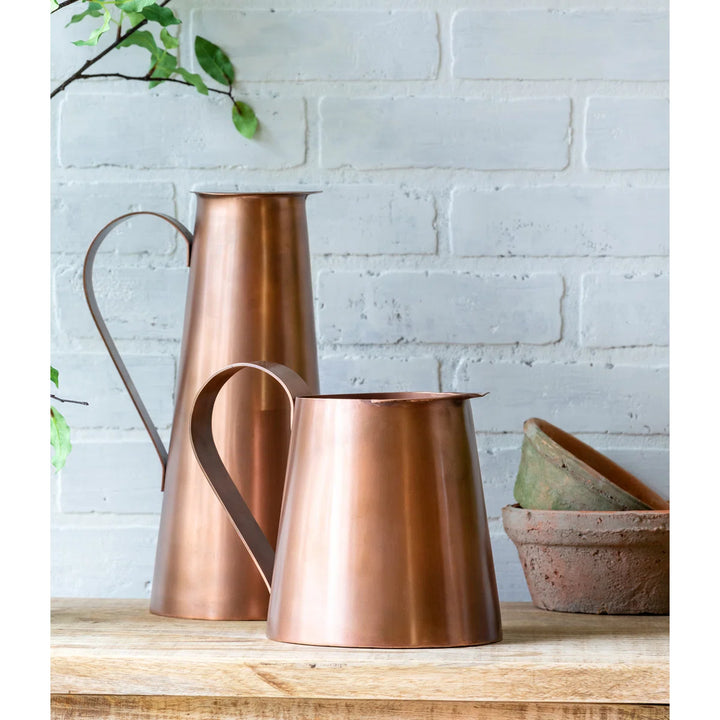 Calandra Copper Short Pitcher