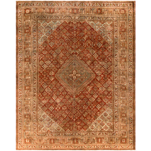 Antique One of a Kind Ornate Opulence Handcrafted Rug