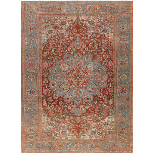 Antique One of a Kind OOAK Opulent Handcrafted Carpet