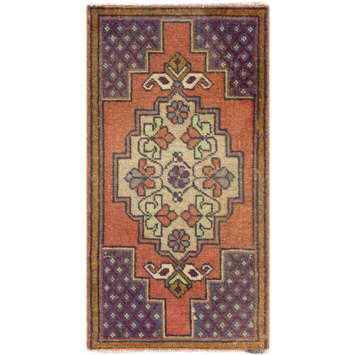 Antique One of a Kind Original Ornament OOAK-1474 Handcrafted Rug