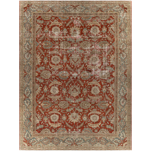 Antique Original OOAK Opulence Handwoven Rug