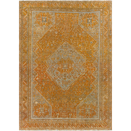 Antique One of a Kind Original Oushak Ornament Handcrafted Carpet