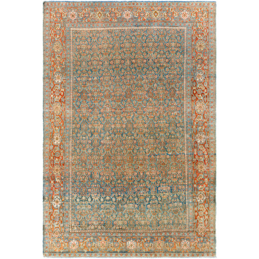 Antique One of a Kind Opulent Oriental Handcrafted Rug
