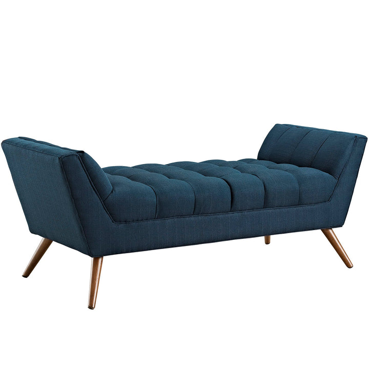 Ondre Medium Upholstered Bench - Azure