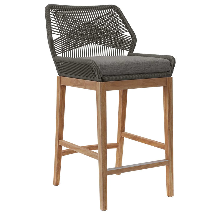 Wren Outdoor Bar Stool - Gray