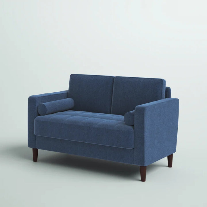 Garren 52.4" Square Arm Tufted Loveseat