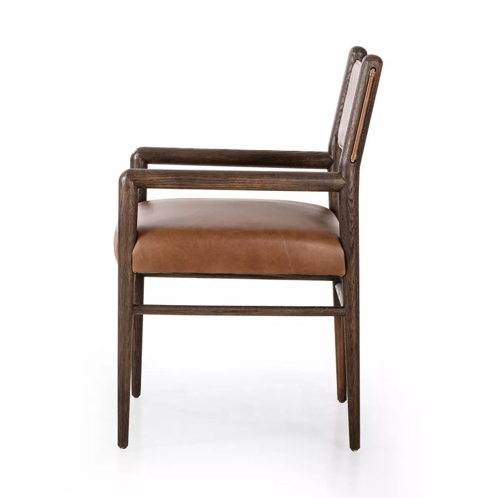 Tan Dining Armchair