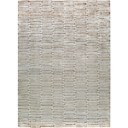Platinum Posh Palatial Handcrafted Rug